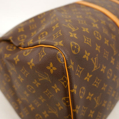Louis Vuitton Boston Bag Monogram Keepall 60 Brown — view 6