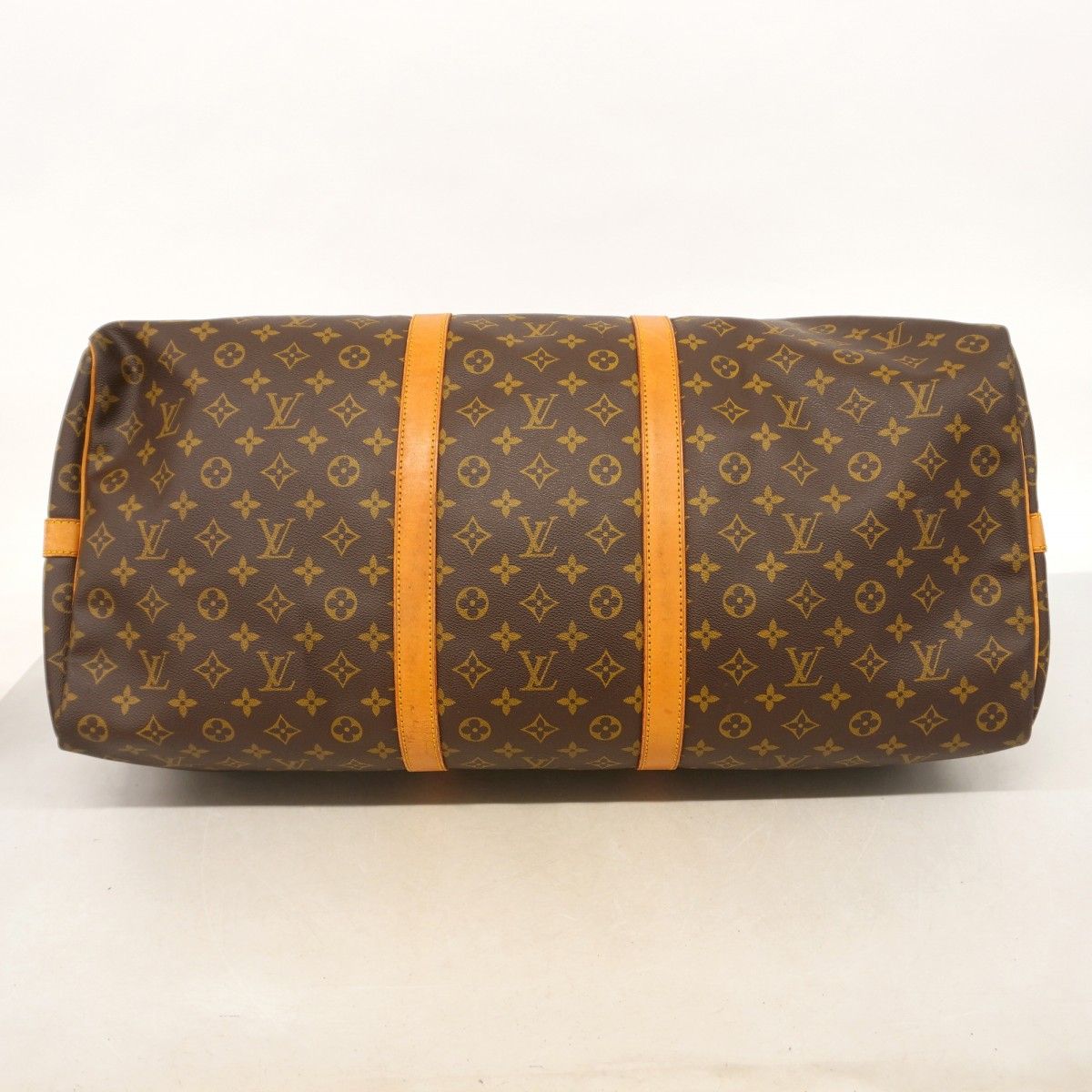 Louis Vuitton Boston Bag Monogram Keepall Bandouliere 60 Brown — view 3
