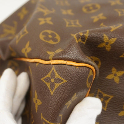 Louis Vuitton Boston Bag Monogram Keepall Bandouliere 60 Brown — view 6