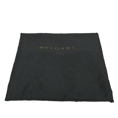 Bvlgari Shoulder Bag Chandra Gray Beige Leather — view 8