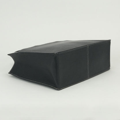Hermes White Bus GM Business Briefcase Coromandel Noir Pearl Gray Black Silver — view 6