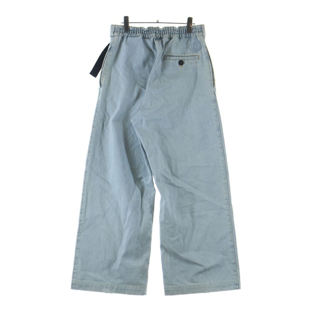 Moncler Genius Jordan Anderson Pantalone Wide Denim Pants — view 2