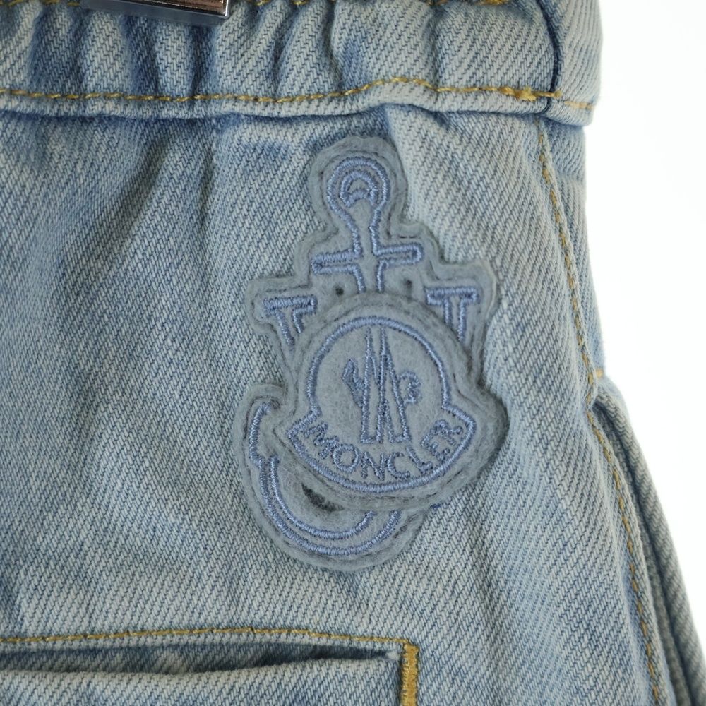Moncler Genius Jordan Anderson Pantalone Wide Denim Pants — view 7