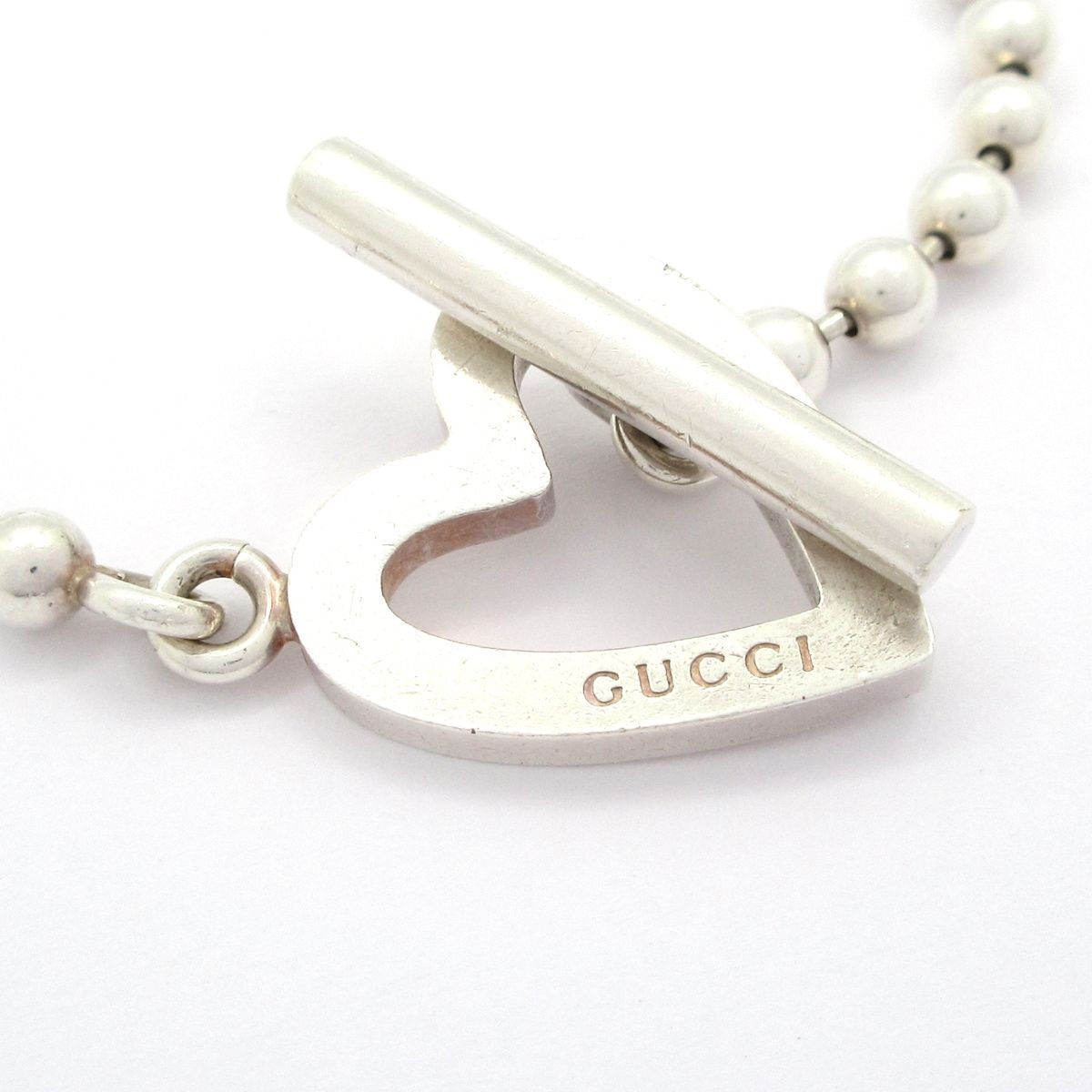 Gucci Bracelet Silver Ball Chain — view 2