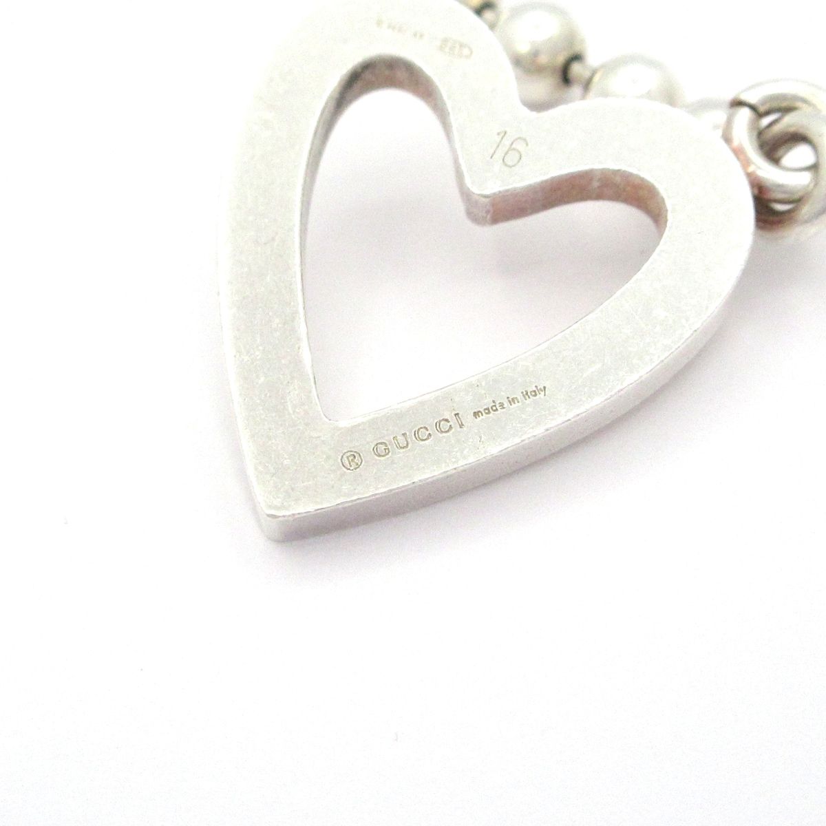 Gucci Bracelet Silver Ball Chain — view 5