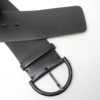 Louis Vuitton Belt 80 32 Leather Black — view 3