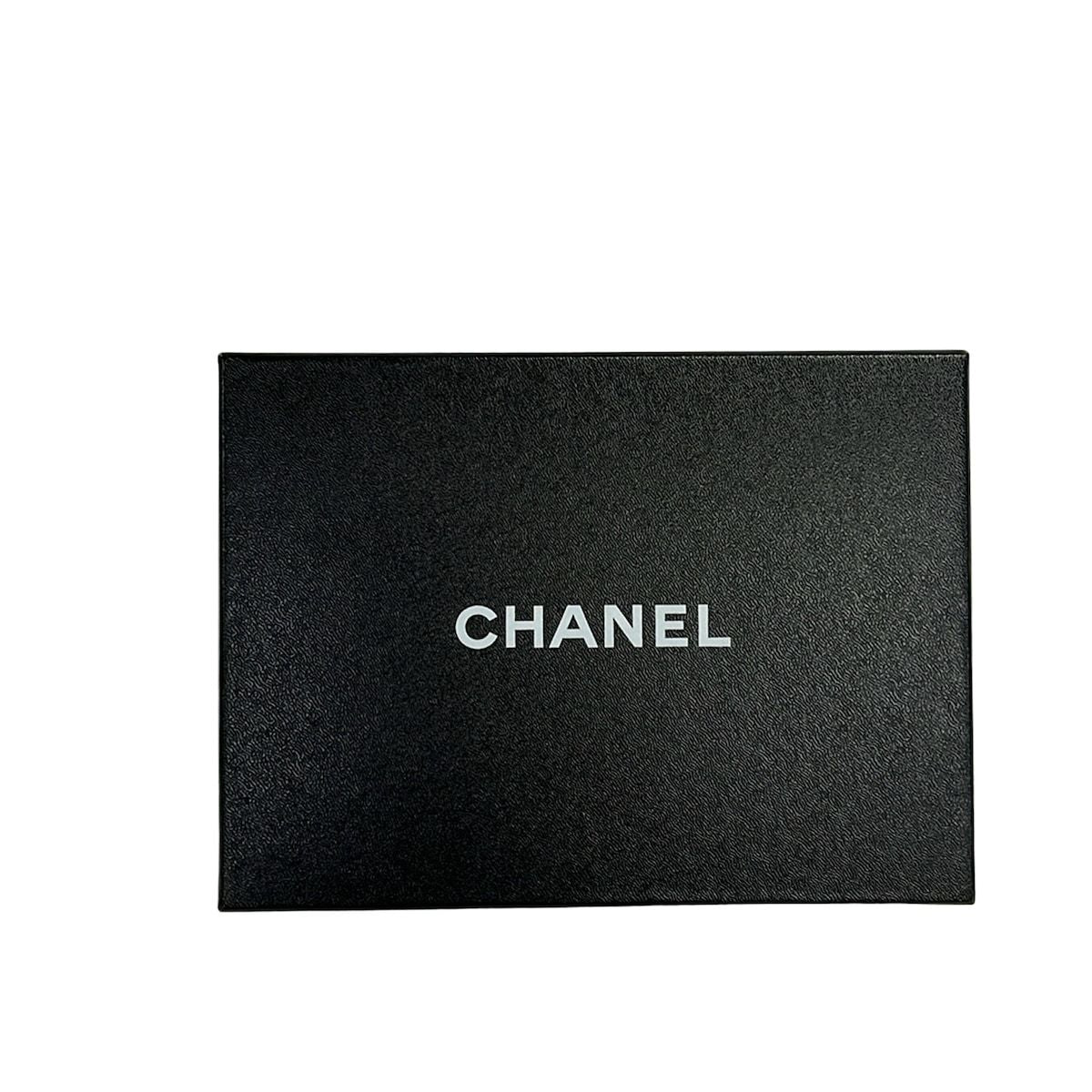 Chanel Wallet Quilted Black Silver Lambskin — view 5