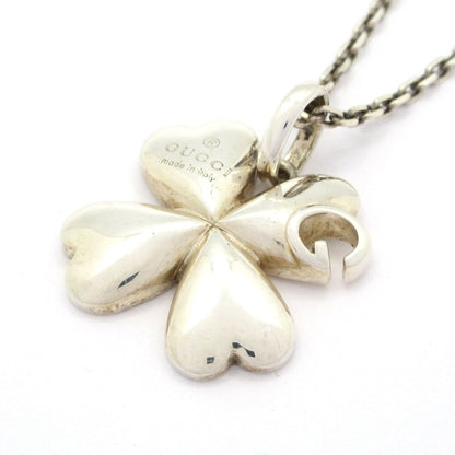 Gucci Necklace Silver Clover