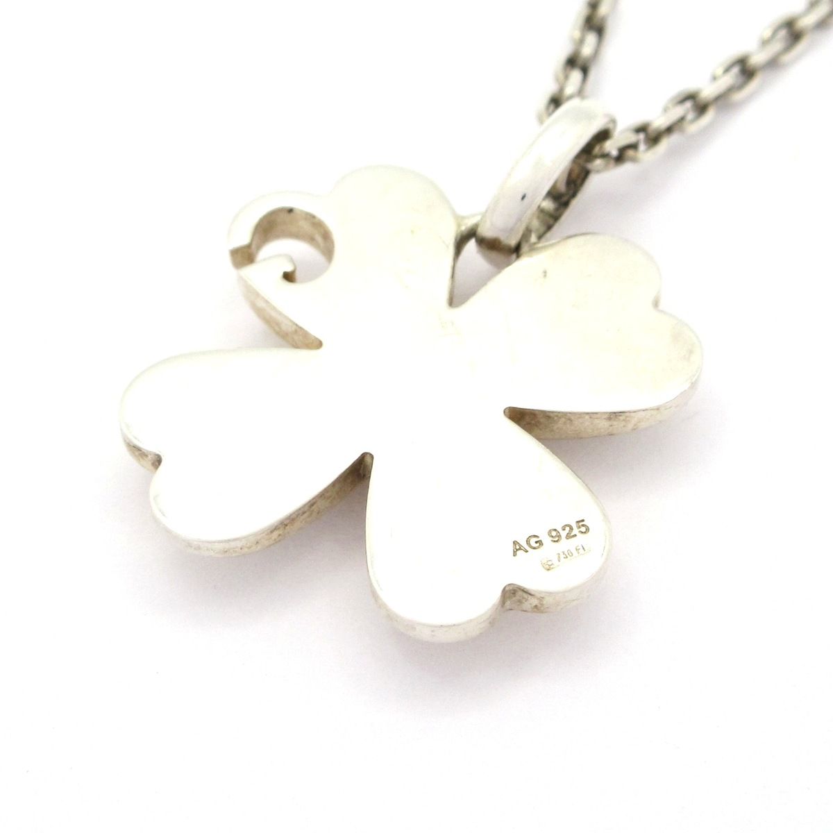 Gucci Necklace Silver Clover — view 3