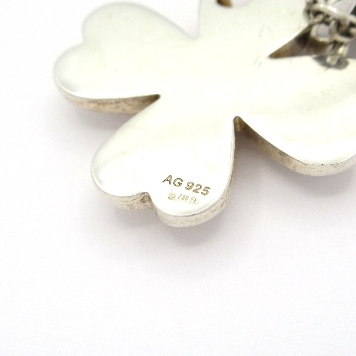 Gucci Necklace Silver Clover — view 6