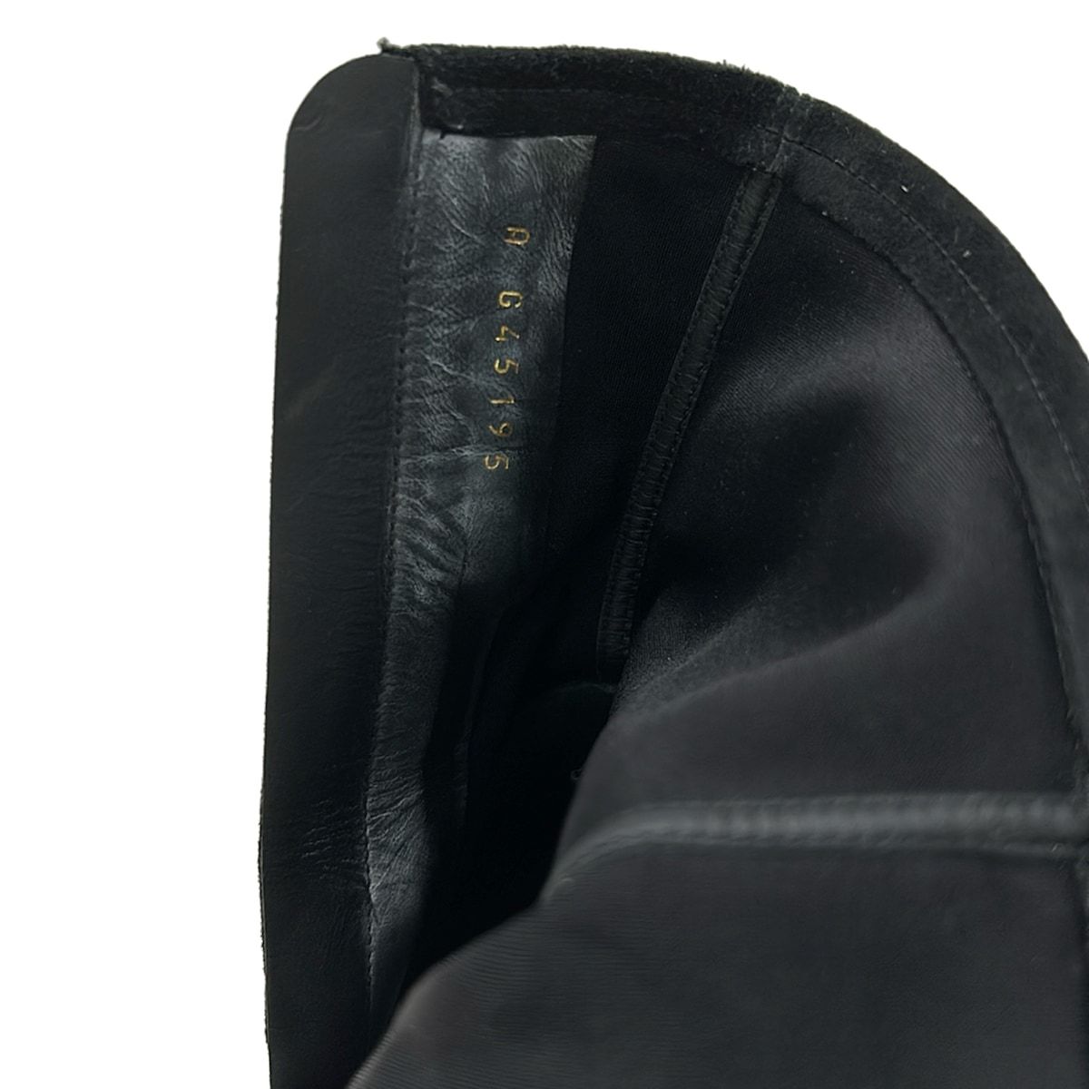 Chanel Short Boots 38.5 C Black Leather — view 8