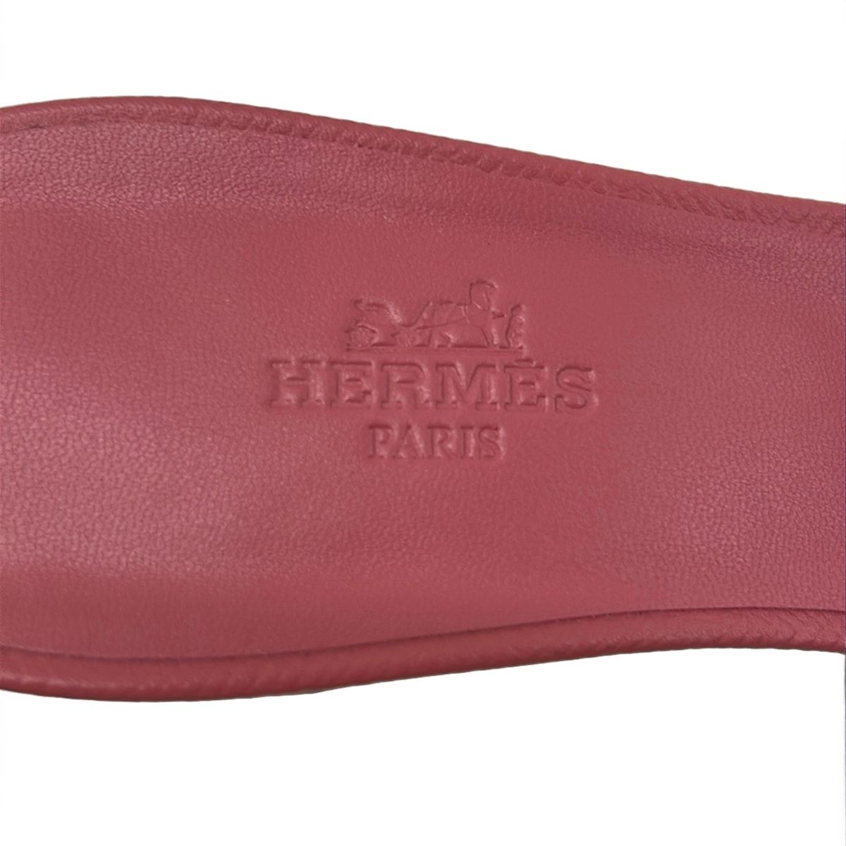 Hermes Mules 38.5 Oasis Pink Leather — view 5