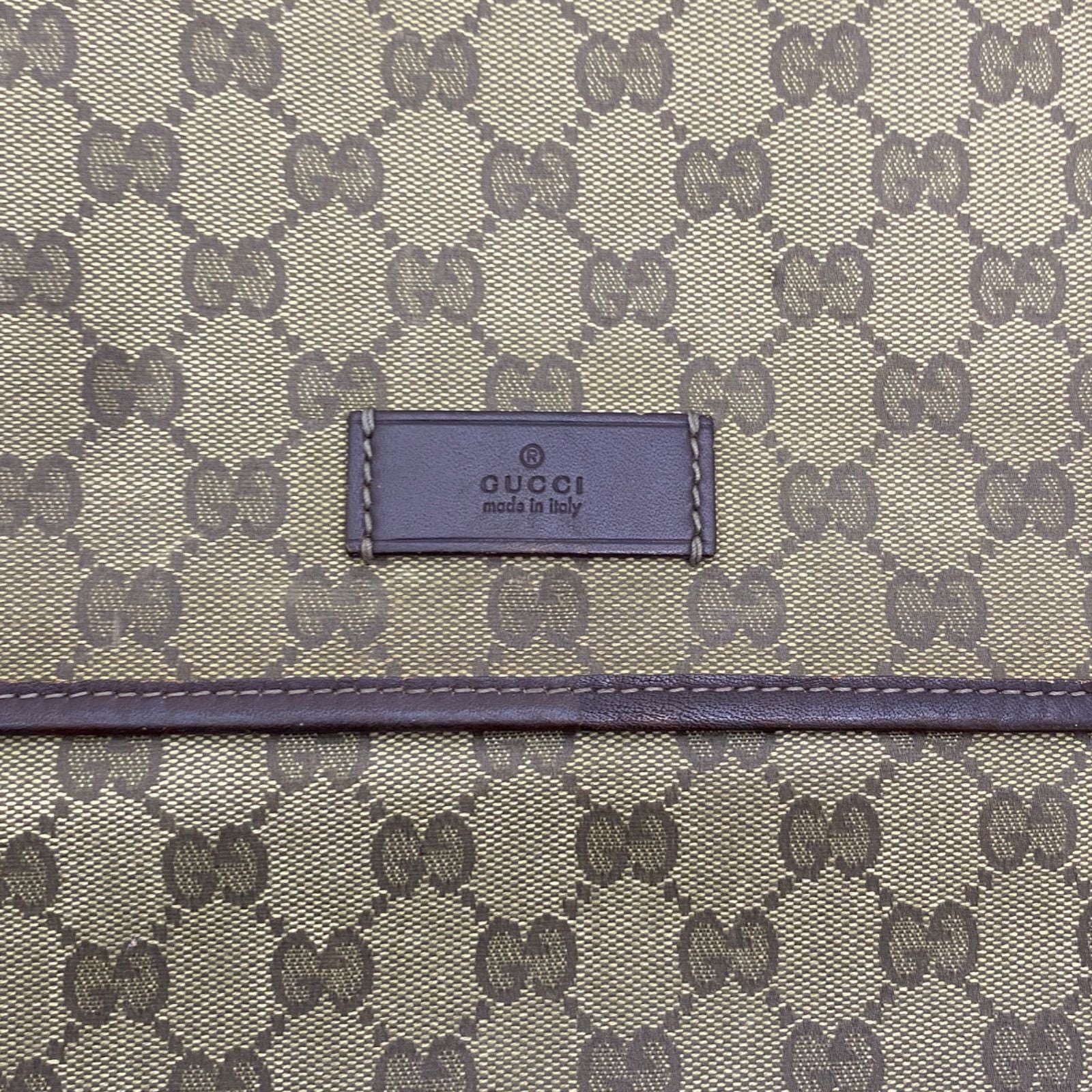 Gucci Shoulder Bag Crossbody GG Canvas A3 Travel Business — view 9