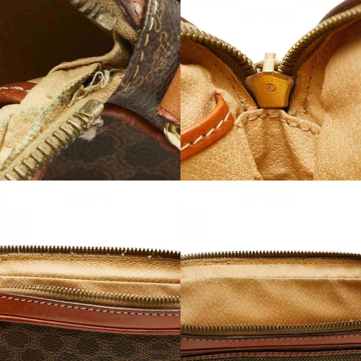 Celine Macadam Clutch Brown — view 9