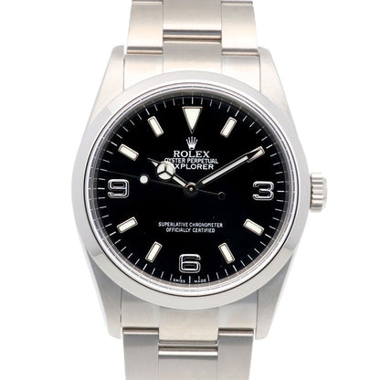 Rolex Explorer Oyster Perpetual Watch Stainless Steel Automatic Winding