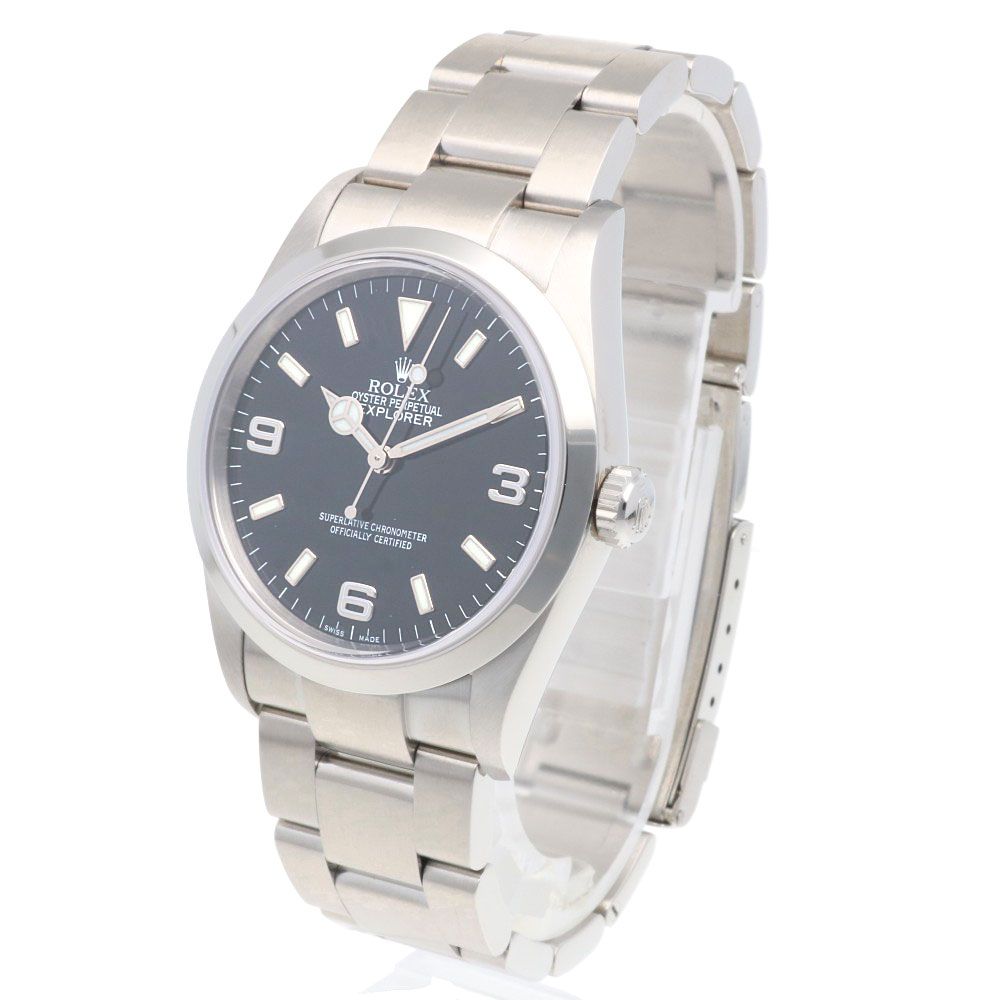 Rolex Explorer Oyster Perpetual Watch Stainless Steel Automatic Winding — view 3