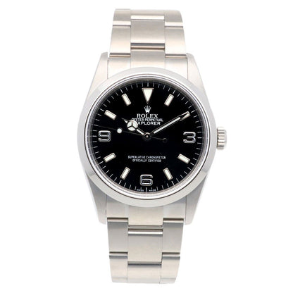 Rolex Explorer Oyster Perpetual Watch Stainless Steel Automatic Winding — view 8
