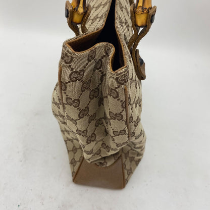 Gucci Handbag Bamboo Height GG Canvas Travel Business — view 7