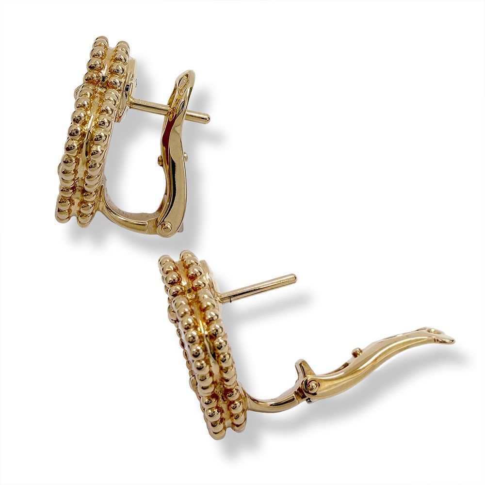 Van Cleef & Arpels Vintage Alhambra Earrings — view 2