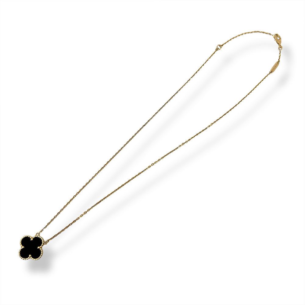 Van Cleef & Arpels Vintage Alhambra Necklace — view 3