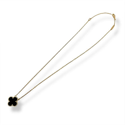 Van Cleef & Arpels Vintage Alhambra Necklace — view 3