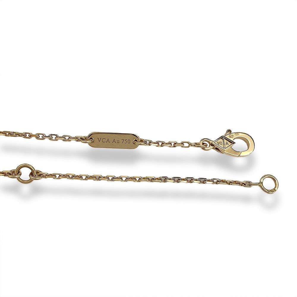 Van Cleef & Arpels Vintage Alhambra Necklace — view 4