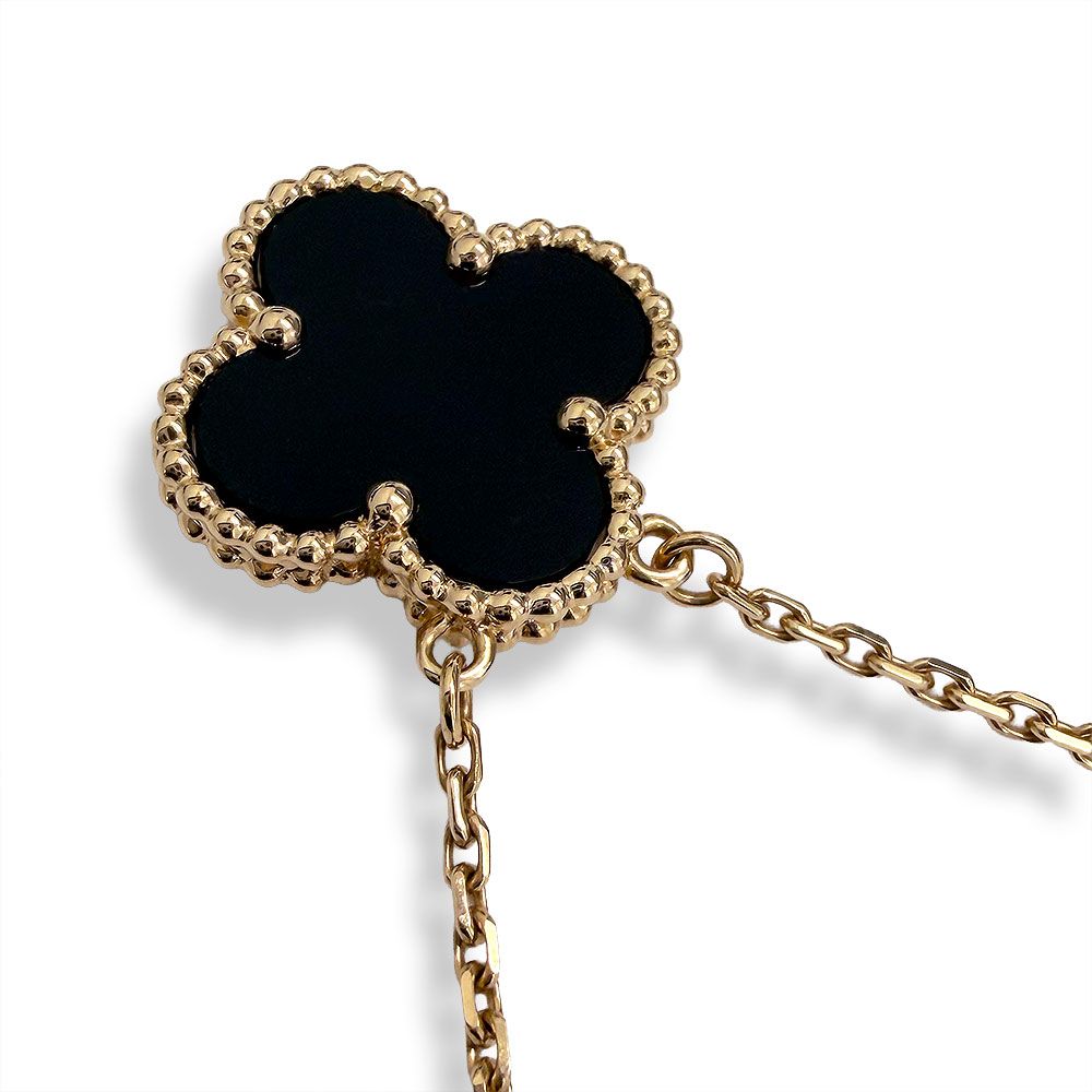 Van Cleef & Arpels Vintage Alhambra Necklace — view 2