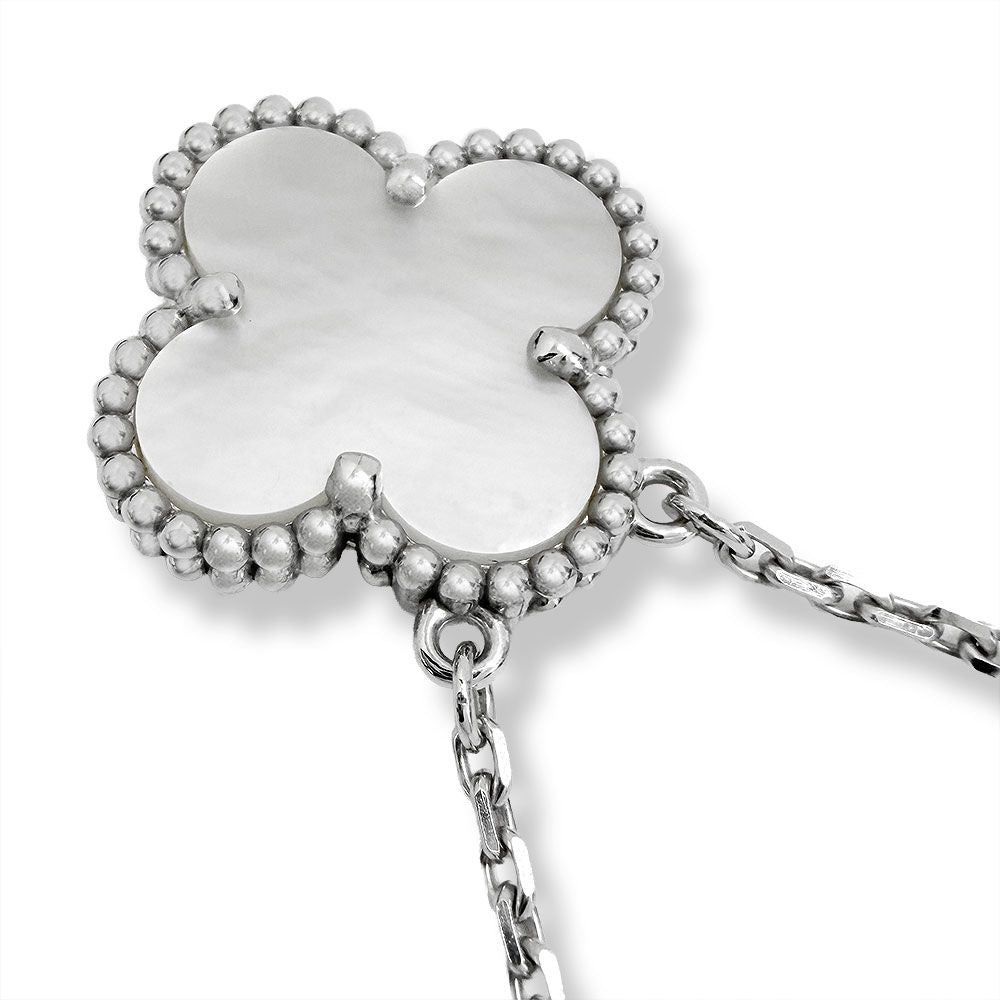 Van Cleef & Arpels Vintage Alhambra Necklace — view 2