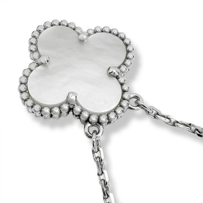 Van Cleef & Arpels Vintage Alhambra Necklace — view 2