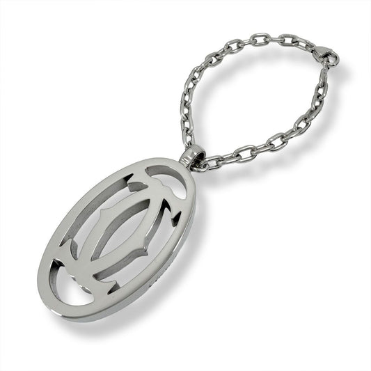Cartier Logo Charm Keychain