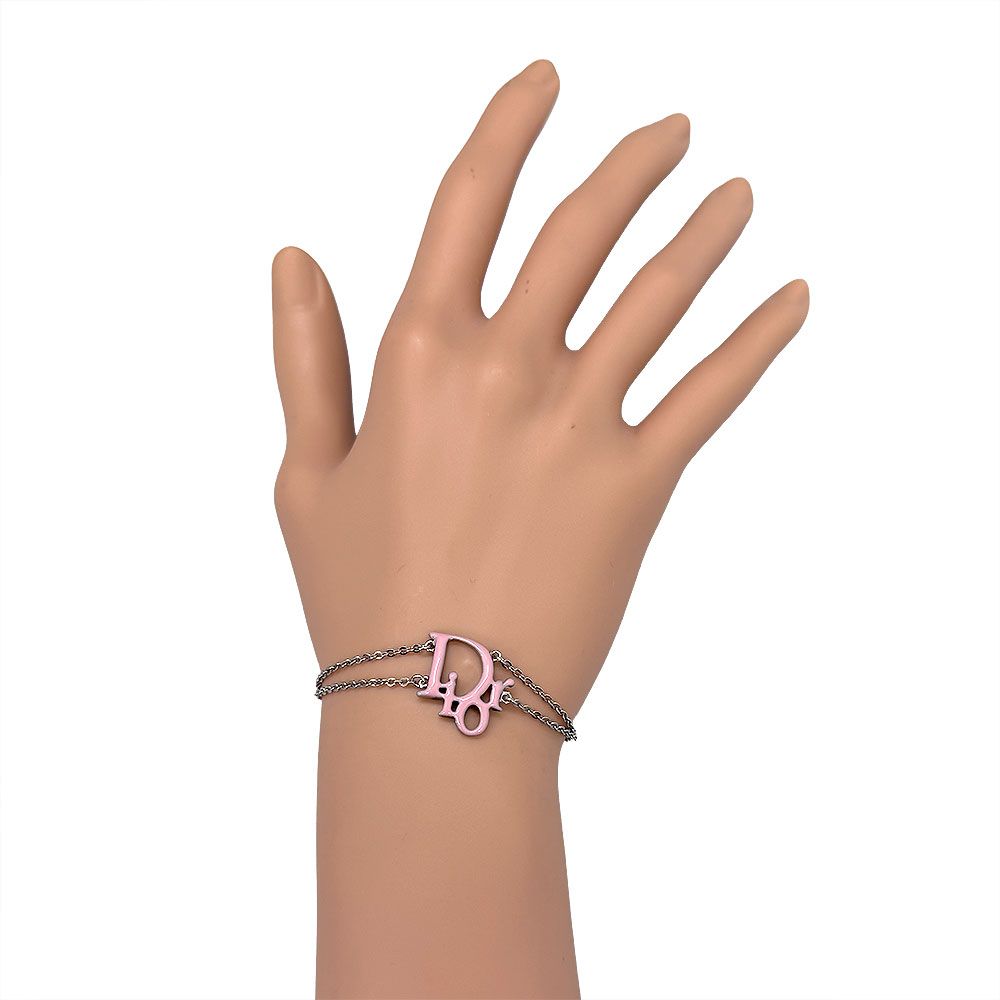 Dior Logo Bracelet Silver — view 4
