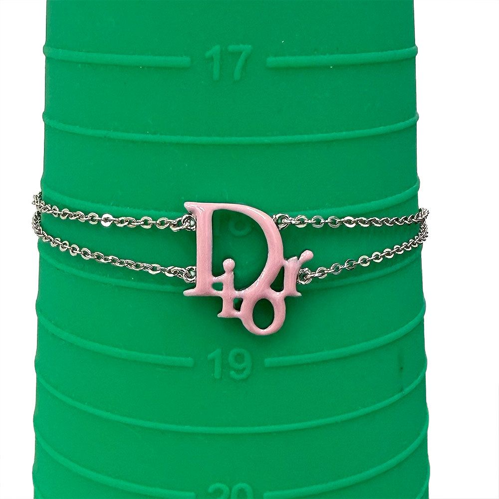 Dior Logo Bracelet Silver — view 6