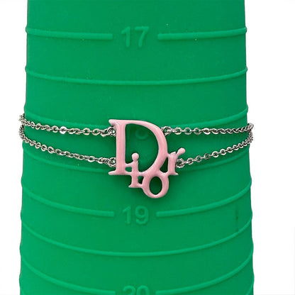 Dior Logo Bracelet Silver — view 6