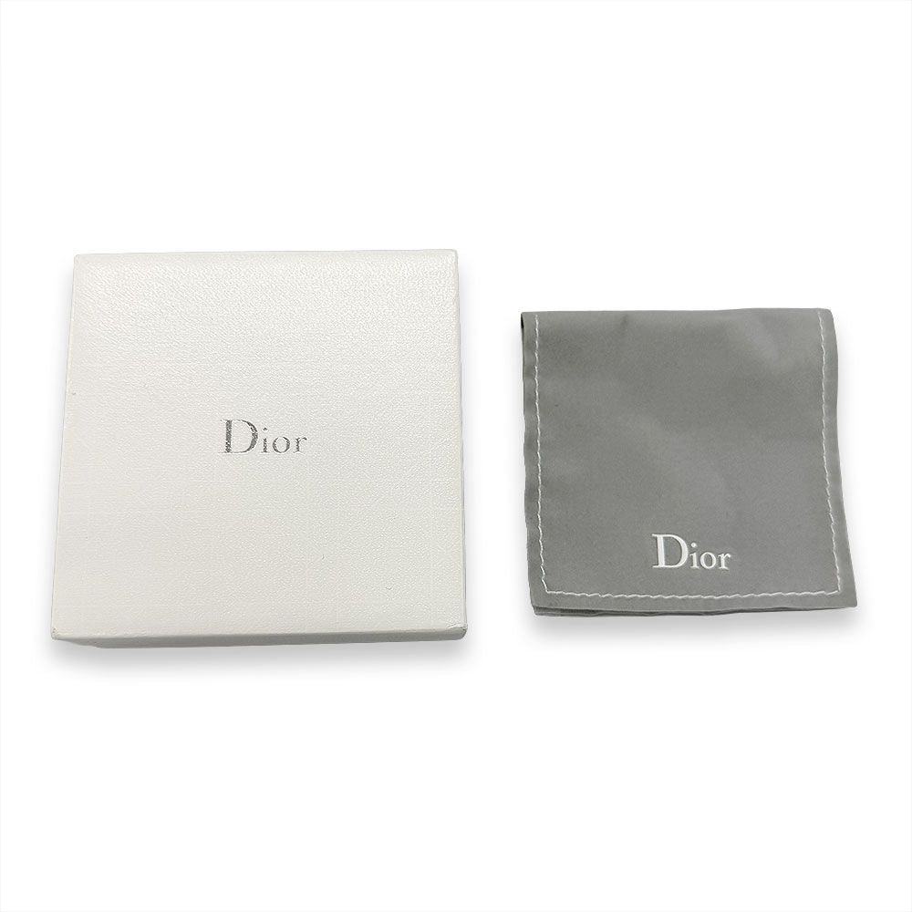 Dior Logo Necklace Silver — view 7