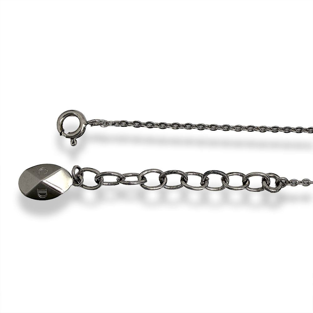 Dior Logo Necklace Silver — view 5