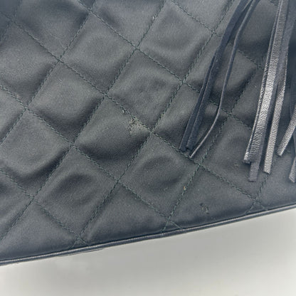 Chanel CC Logo Stitch Quadruple Strand Chain Fringe Shoulder — view 7