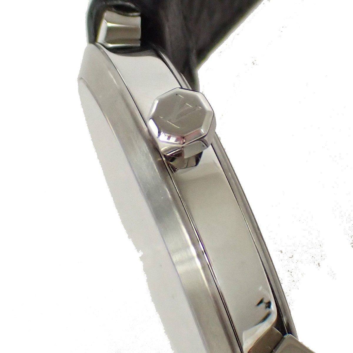 Louis Vuitton Tambour Slim Eclipse Watch Black Gray — view 5