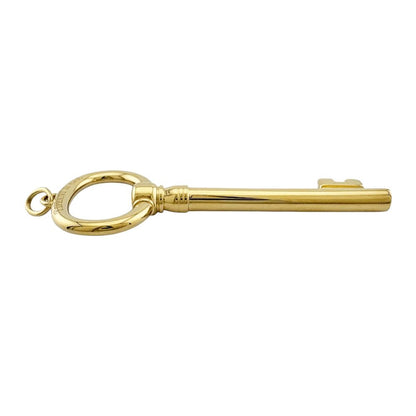 Tiffany & Co Oval Key Pendant 18k Gold — view 4