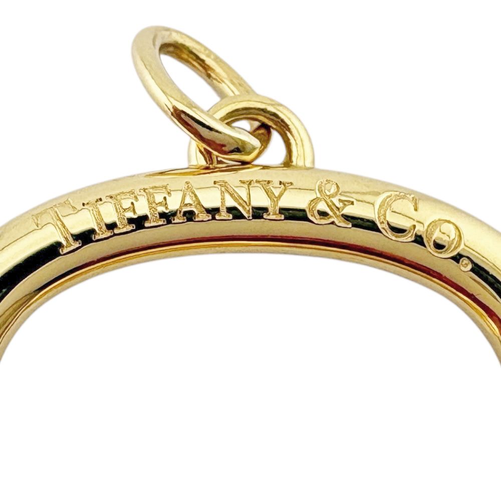 Tiffany & Co Oval Key Pendant 18k Gold — view 6
