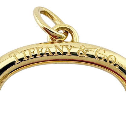 Tiffany & Co Oval Key Pendant 18k Gold — view 6