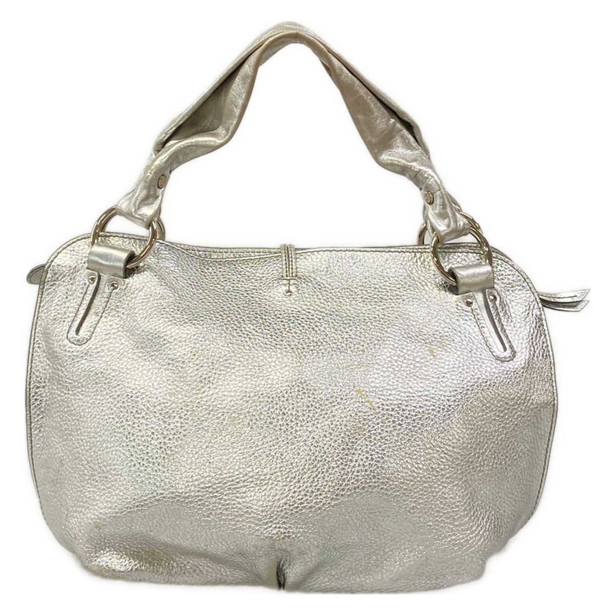 Celine Tote Bittersweet Silver Leather — view 3