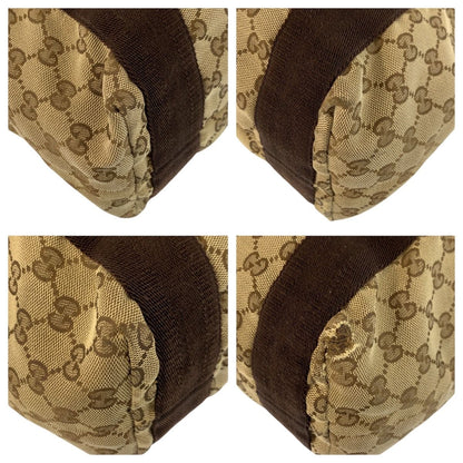Gucci Beige Brown GG Canvas Tote — view 4