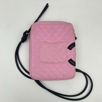 Chanel CC Logo Cambon Shoulder Bag Pink — view 2