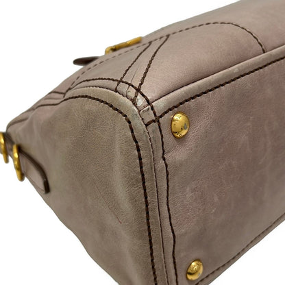 Prada Handbag Beige Leather — view 6