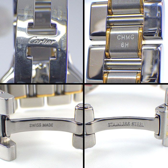 Cartier Watch Vantian Sunray Silver Dial SS — view 5