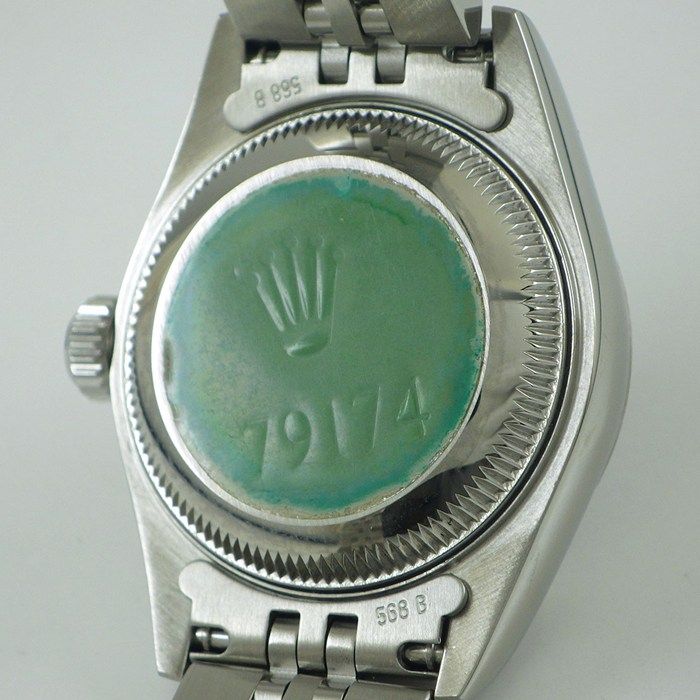 Rolex Watch Datejust P Number Bar Index Sunray Blue Dial Full Ted Bezel Jubilee — view 4