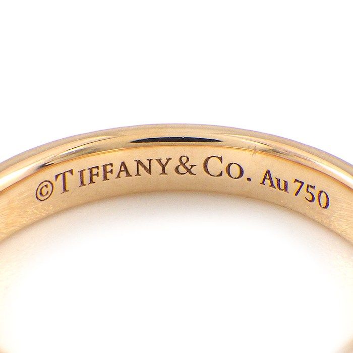 Tiffany & Co Ring Atlas Closed Narrow 18k Pink Gold — view 3