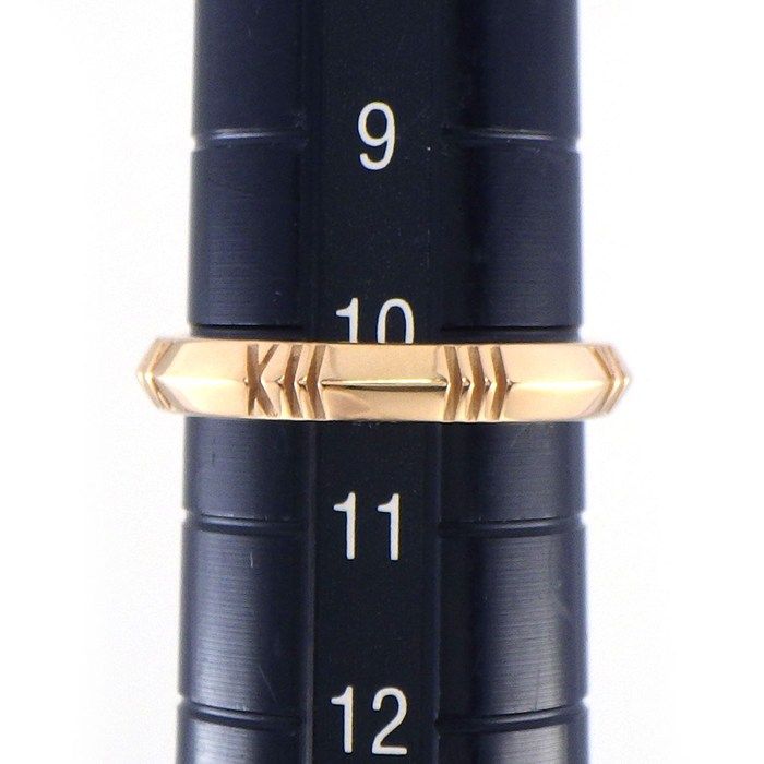 Tiffany & Co Ring Atlas Closed Narrow 18k Pink Gold — view 5