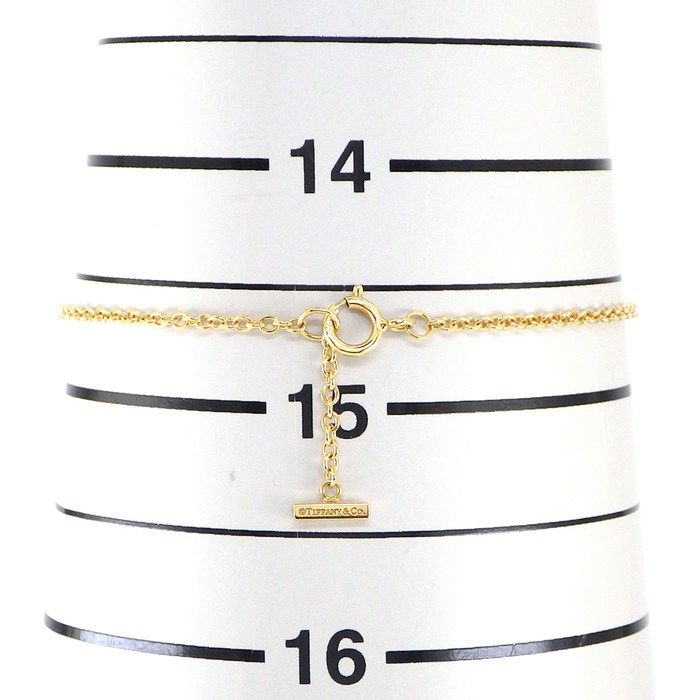 Tiffany & Co Bracelet T Smile Mini Micro Diamond Total 18k Pink Gold — view 6