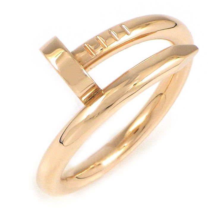 Cartier Ring Juste Ankle Classic Nail Motif 18k Pink Gold